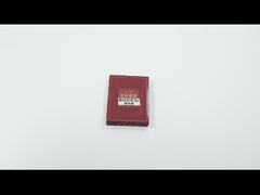 পেপার ল্যামিনেটেড থিমযুক্ত প্লেিং কার্ড 52 পোকার ওডিএম