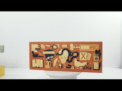 শিশুদের জন্য কাস্টম ট্রিভিয়া বোর্ড গেম সেট শিক্ষামূলক