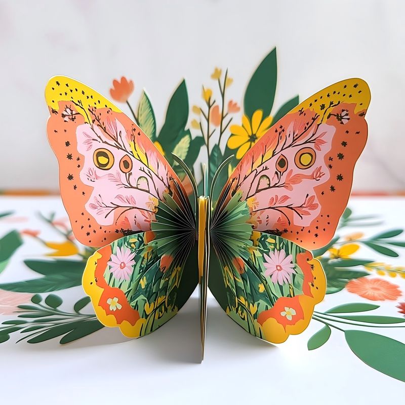 3D Birthday Cake Shaped Exquisite Various Designs for Modern Creative Greeting Cards Creative and Modern