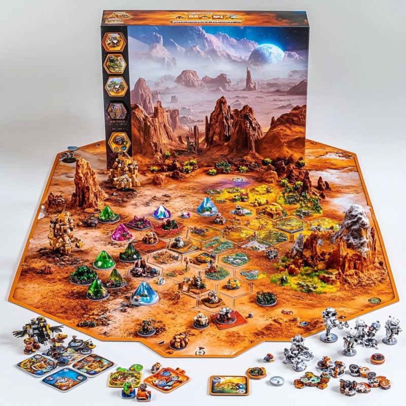 Custom Eco-friendly Printable Board Games Standard and Custom Artwork Format JPG With 300dpi