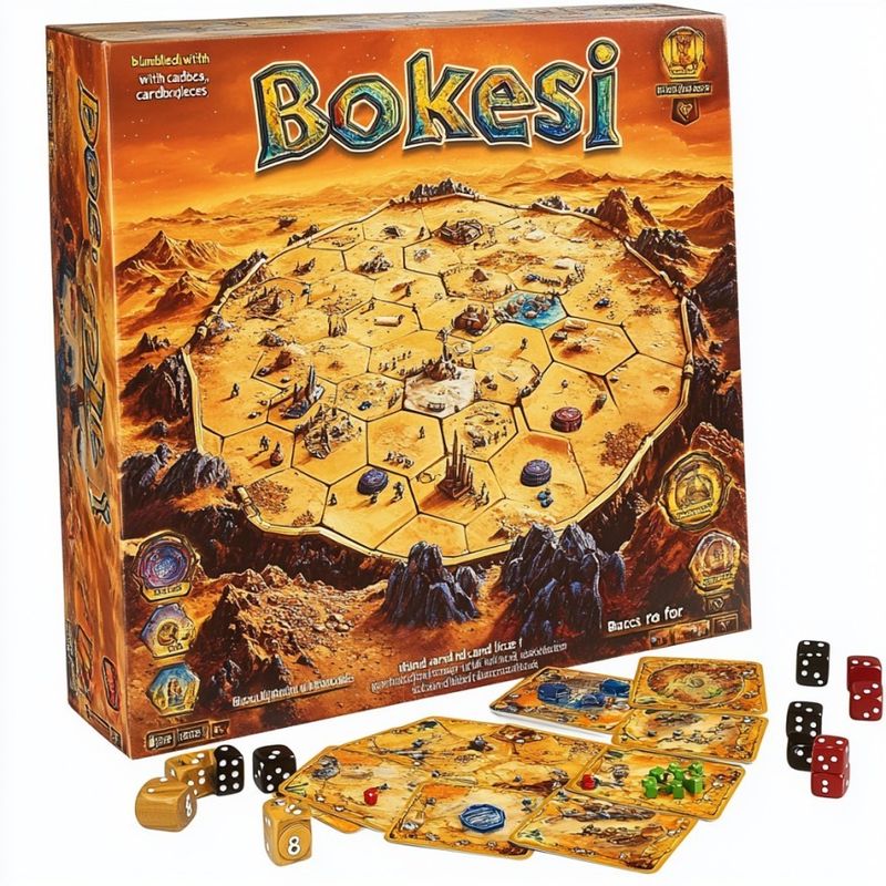 Popular Board Game Maker Wholesale Factory Entertainment Printable Board Games with Custom Theme and Hot Stamping Surface Finishing